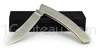 Couteau de poche Le Thiers tout INOX bross� par Pierre Cognet - gravure Douk-Douk sur le manche  lame forg�e acier Z70CD15 