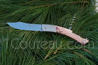 Couteau de poche Le Thiers par Pierre Cognet - manche Gen�vrier mitre inox bross�  avec TIRE-BOUCHON - lame forg�e acier Z70CD15 
